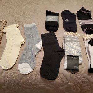 Socks lot of  9 various brands